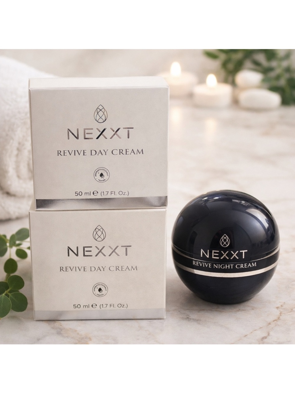 NEXXT Revive Night Cream — Deep Navy Hydrating Moisturizer